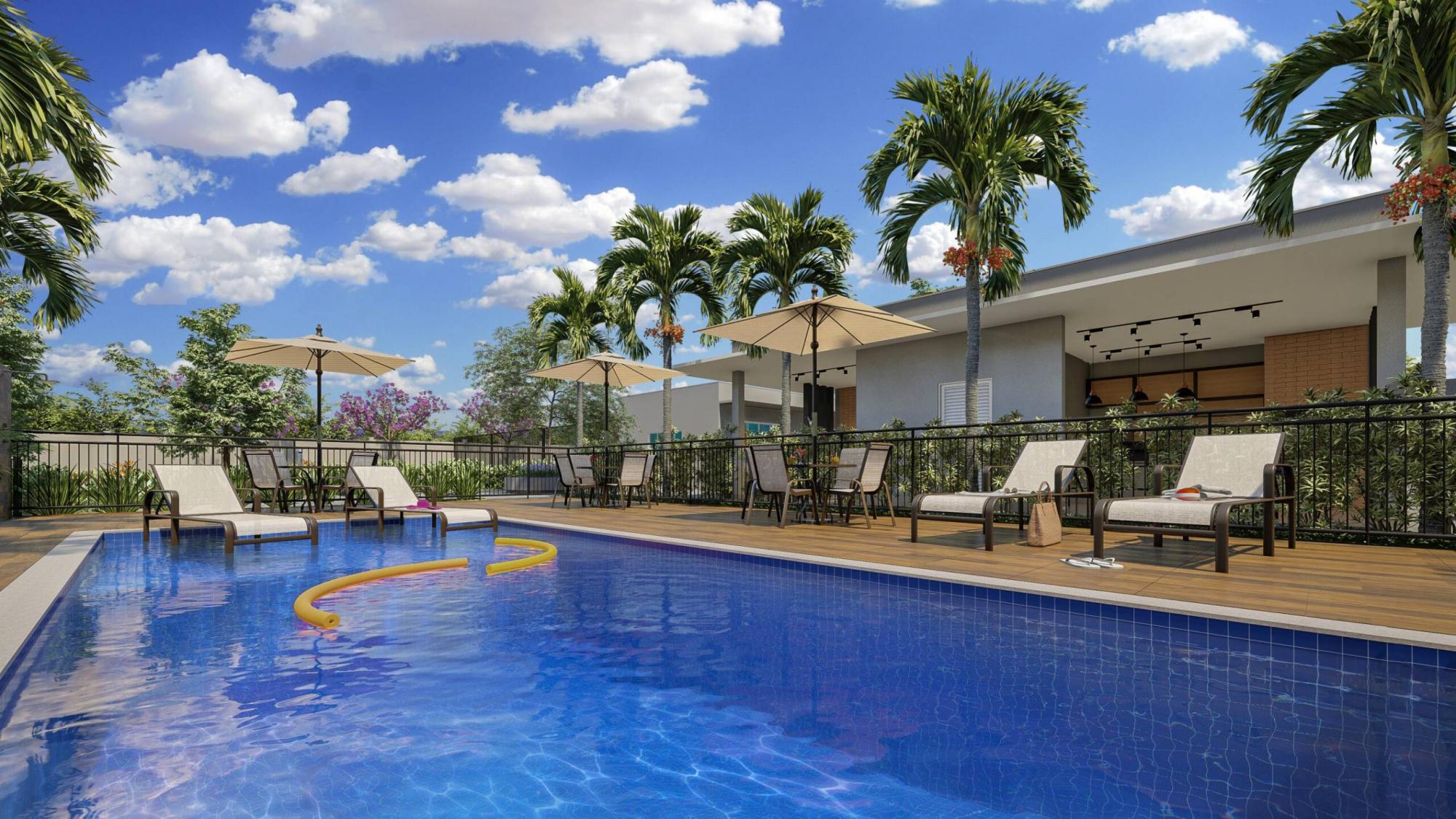 Lazer completo, piscina aquecida!