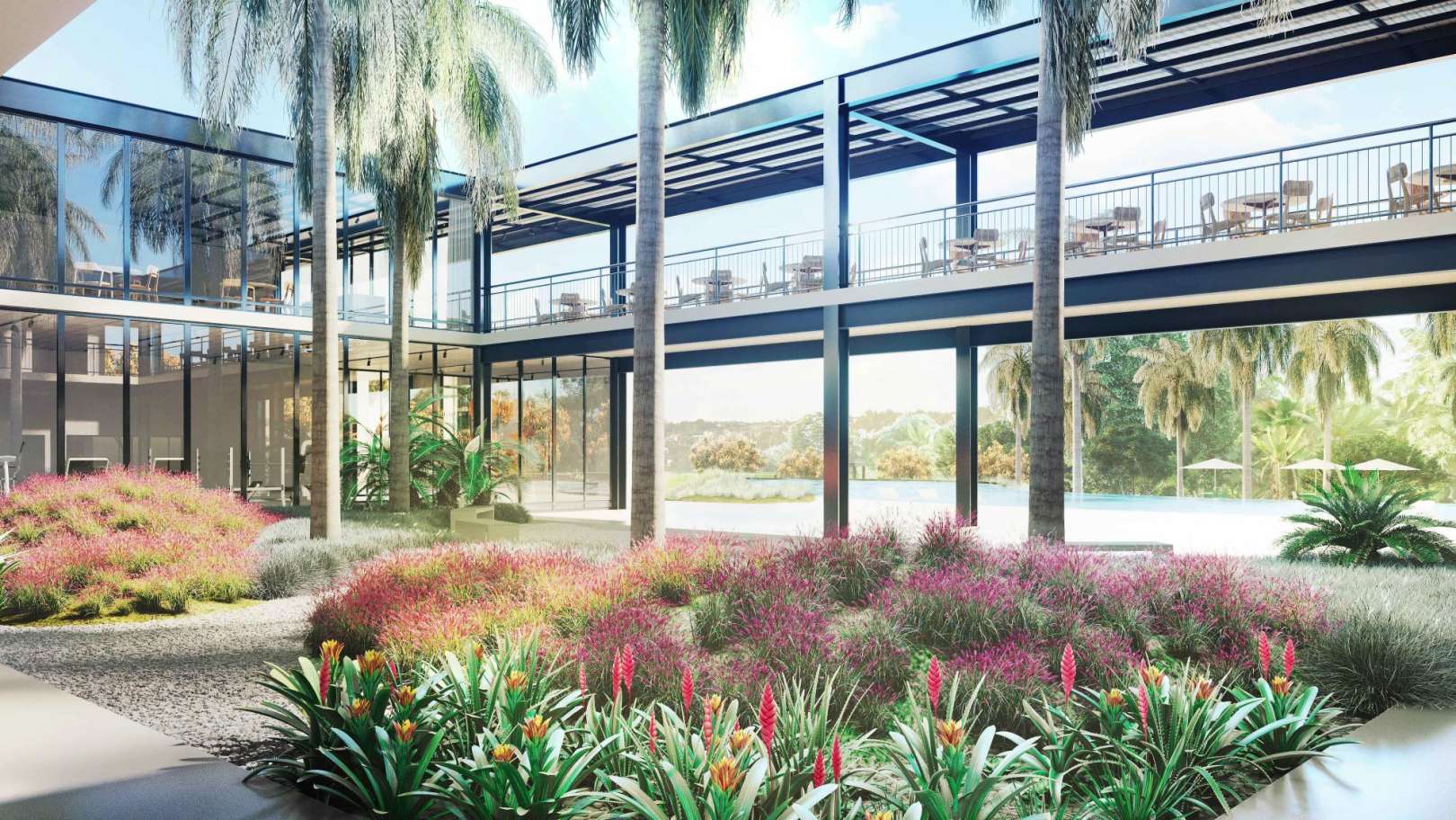 Jardim interno