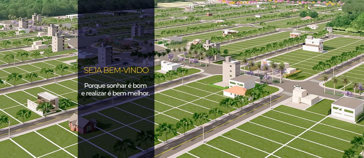 Terrenos com infraestrutura completa.