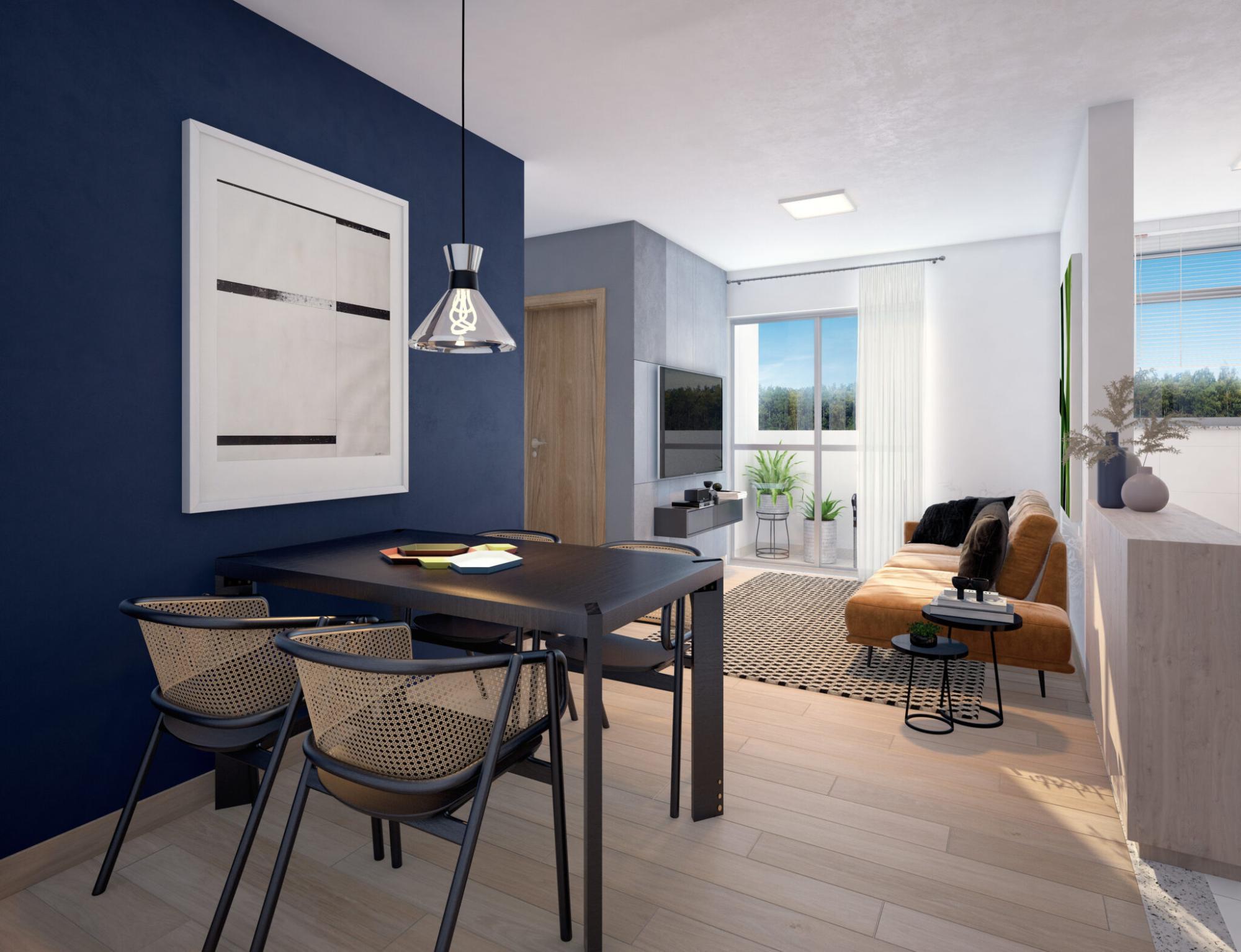 Seu Apartamento dos Sonhos - 2 quartos com Varanda 51 m�