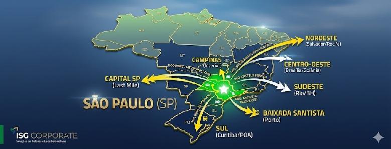 Intelig�ncia em localiza��o estrat�gica para m�xima efici�ncia log�stica.