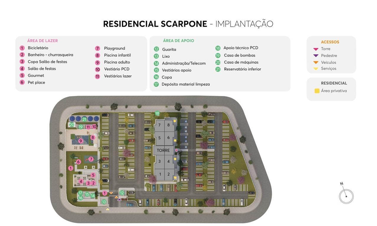 Implanta��o do empreendimento