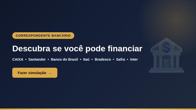 Procure analisar se pode financiar seu im�vel.
