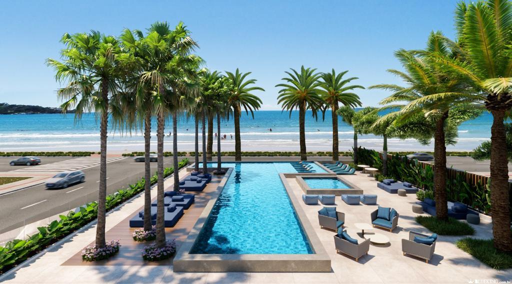 Sunny Coast, Conforto e Lazer para a sua Fam�lia de frente Mar no centro de Itapema.