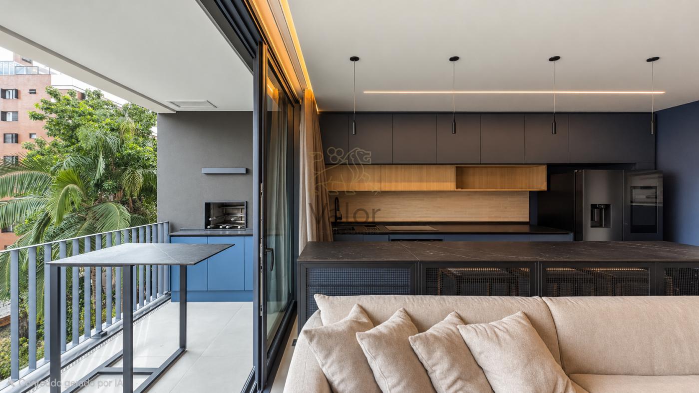 Apartamento Mobiliado de Alto Padr�o no Centro de Curitiba